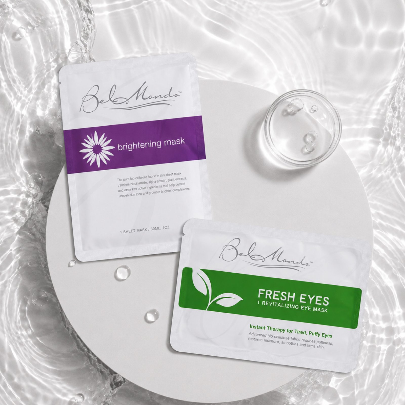 Refresh your skin and the delicate eye area with a bundle that combines: Anti-Aging Mask Helps give the skin a smoother, healthier, and more refreshed appearance while supporting the look of tired and aging skin. Fresh Eyes Mask Specially designed for the delicate eye area, helping it look more refreshed, brighter, and less tired. Bundle Includes 1 Anti-Aging Mask 1 Fresh Eyes Mask